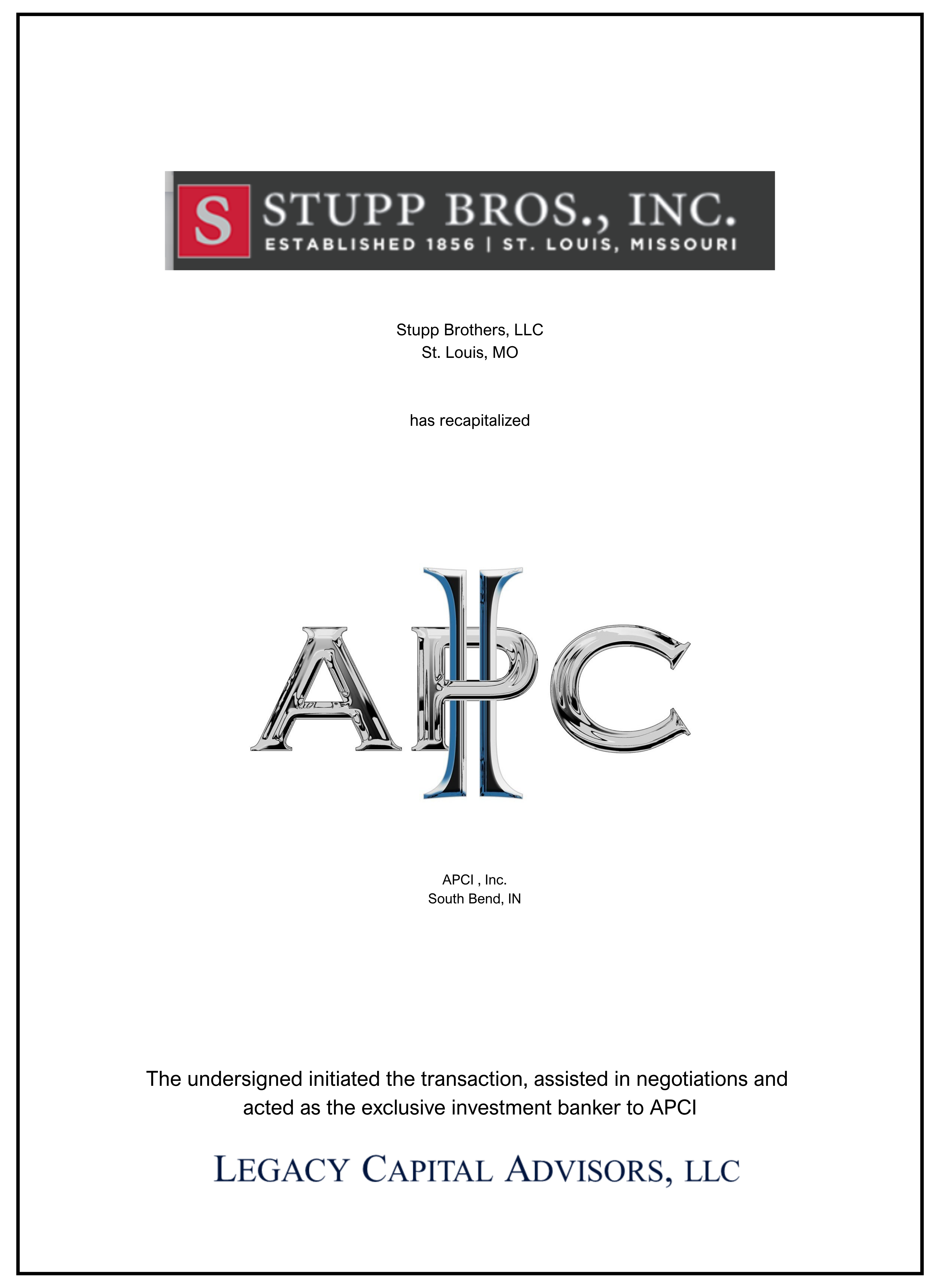 APCI transaction tombstone