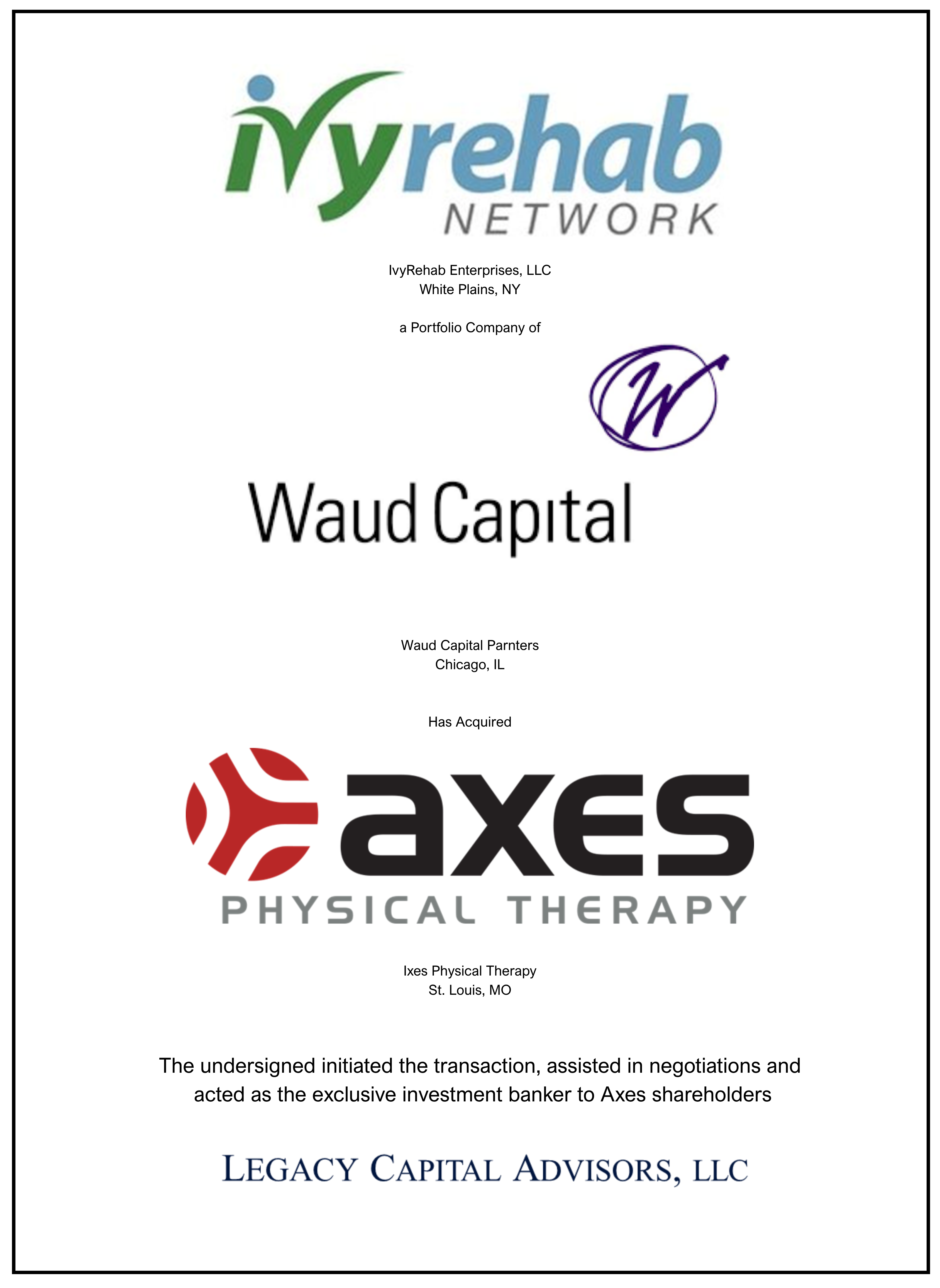 Axes transaction tombstone