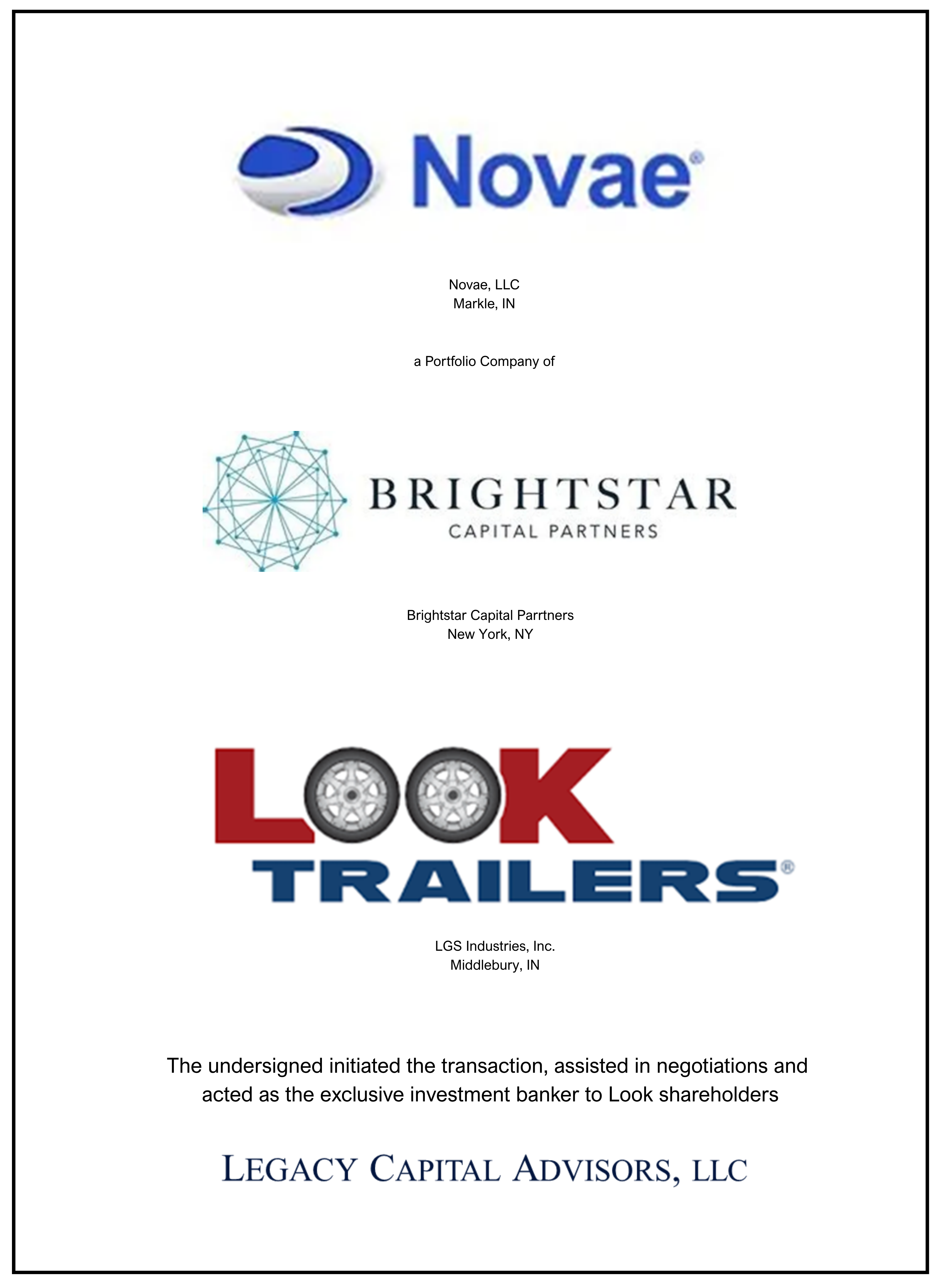 Look Trailers transaction tombstone